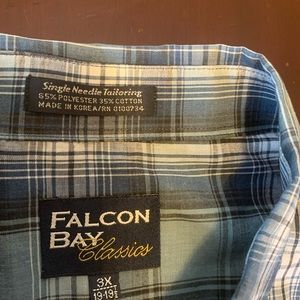 Falcon Bay Classic men shirt size 3X